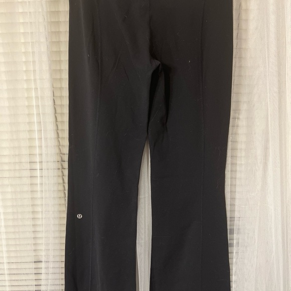 Lululemon Groove Pants Color Block Waistband size 6 Wide Leg F - Picture 5 of 10